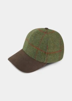 Combrook Men's Tweed Baseball Cap In Reed