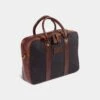 Canvas Laptop Bag In Dark Navy -Elegant Wear World canvas laptop bag dark navy