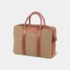 Canvas Laptop Bag In Sand -Elegant Wear World canvas laptop bag sand