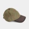 Combrook Men's Tweed Baseball Cap In Sage -Elegant Wear World combrook mens tweed baseball cap sage