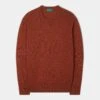 Dorset Men's Lambswool Jumper In Ember - Classic Fit 7 Dorset Men's Lambswool Jumper In Ember - Classic Fit -Elegant Wear World dorset mens lambswool jumper ember