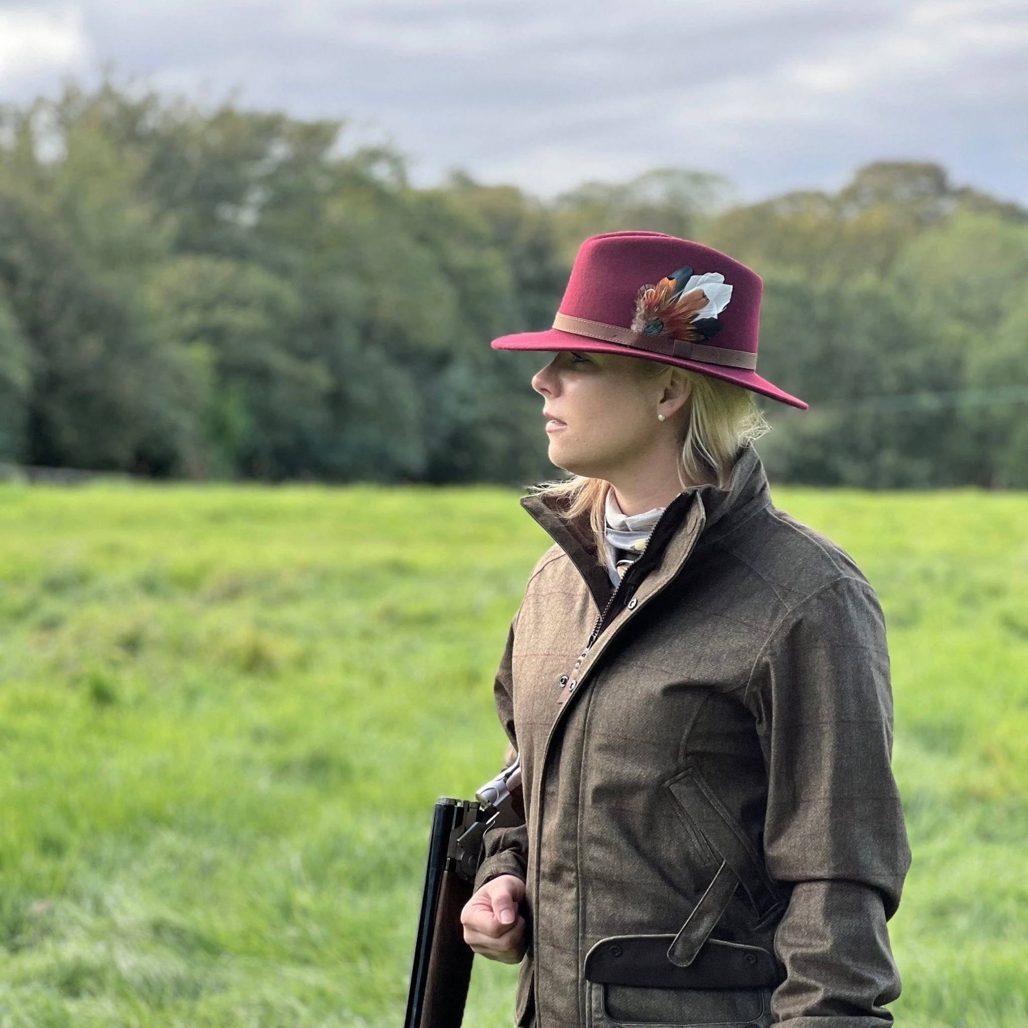 Elegant Wear World -Elegant Wear World hats alan paine women s richmond felt hat wine 43637212446979