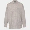 Ilkley Men's Country Check Red Shirt - Shooting Fit -Elegant Wear World ilkley mens country check shirt cchek2