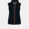 Aylsham Ladies Fleece Gilet In Dark Navy - Regular Fit -Elegant Wear World ladies fleece gilet dark navy