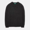 Lenzie Men'sLambswool Jumper In Charcoal - Regular Fit 7 Lenzie Men'sLambswool Jumper In Charcoal - Regular Fit -Elegant Wear World lenzie mens lambswool jumper charcoal 1