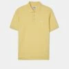 Fritton Pique Polo Shirt In Lemon -Elegant Wear World ls2008 fritton mens pique polo shirt lemon 1