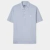 Fritton Pique Polo Shirt In Light Blue -Elegant Wear World ls2008 fritton mens pique polo shirt light blue 1