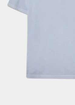 Fritton Pique Polo Shirt In Light Blue -Elegant Wear World ls2008 fritton mens pique polo shirt light blue 3