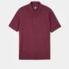 Tutbury Faded Dye Polo Shirt In Claret - Without Emblem -Elegant Wear World ls2101 tutbury mens faded dye polo shirt claret 1 351ed247 714c 4952 9358 6e42af598663