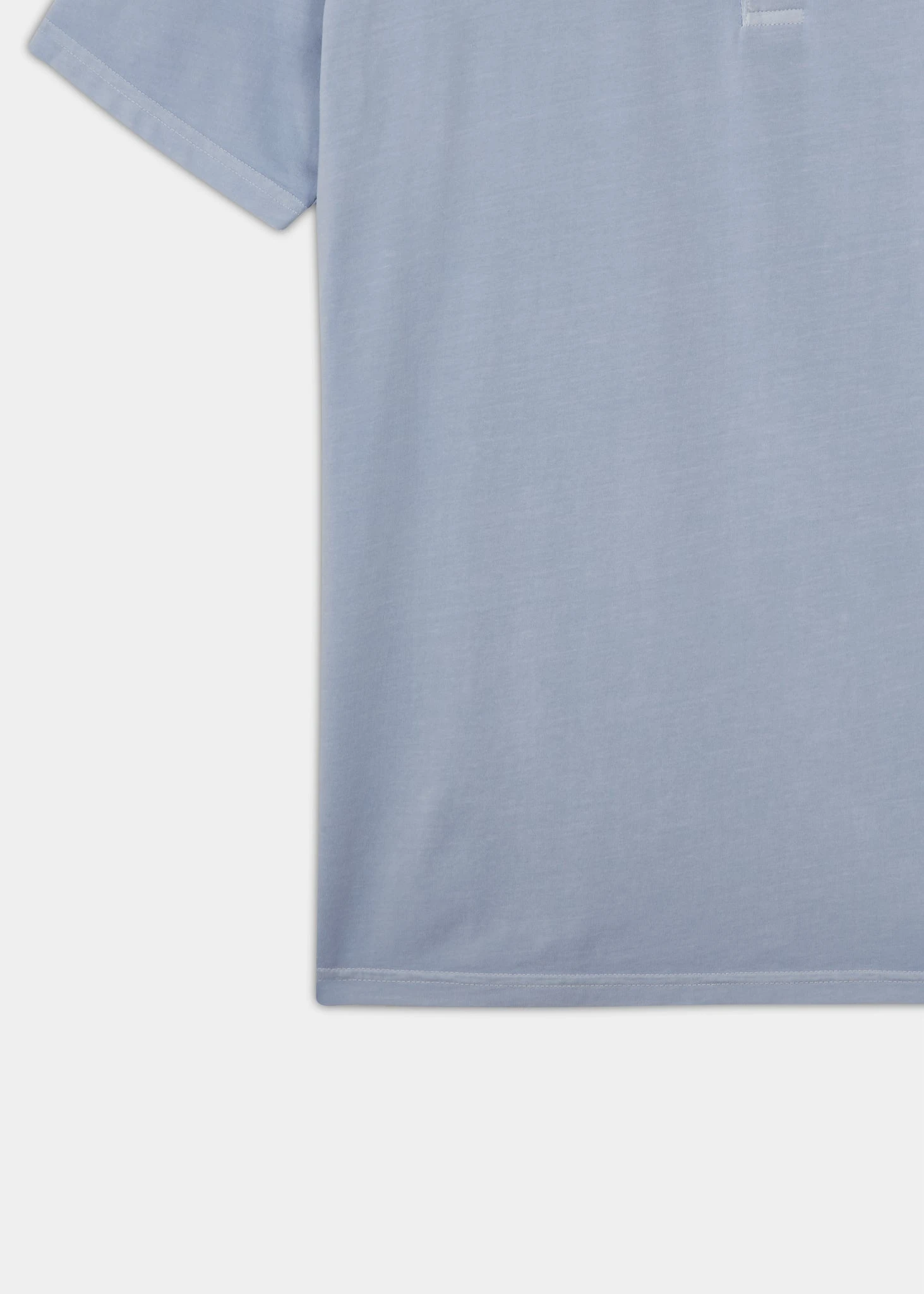 Tutbury Faded Dye Polo Shirt In Light Blue - Without Emblem 3 Tutbury Faded Dye Polo Shirt In Light Blue - Without Emblem - Image 3