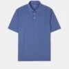 Rockbourne Performance Polo In Mid Blue - Sports Fit 11 Rockbourne Performance Polo In Mid Blue - Sports Fit -Elegant Wear World ls2303 rockbourne short sleeve polo mid blue