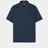 Rockbourne Performance Polo In Navy - Sports Fit -Elegant Wear World ls2303 rockbourne short sleeve polo navy