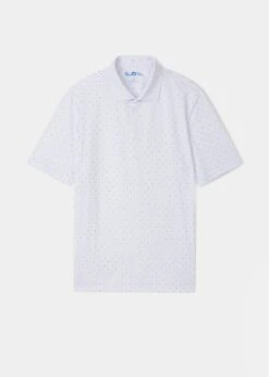 Shalford Performance Polo Shirt With Red Print Design