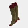 Men's Shooting Socks - Bordeaux & Olive -Elegant Wear World mens shooting socks bordeaux olive