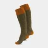 Men's Shooting Socks - Ochre & Olive -Elegant Wear World mens shooting socks ochre olive