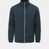 Mossley Men's Wind Stopper Jacket In Navy - Regular Fit -Elegant Wear World mossley mens wind stopper jacket navy 1
