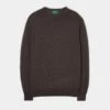 Radstone Men's Merino Wool Jumper In Dark Brown - Regular Fit 12 Radstone Men's Merino Wool Jumper In Dark Brown - Regular Fit -Elegant Wear World radstone mens merino wool jumper brown 1