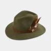 Richmond Ladies Felt Hat With Feather In Olive 6 Richmond Ladies Felt Hat With Feather In Olive -Elegant Wear World richmond ladies felt hat with feather olive