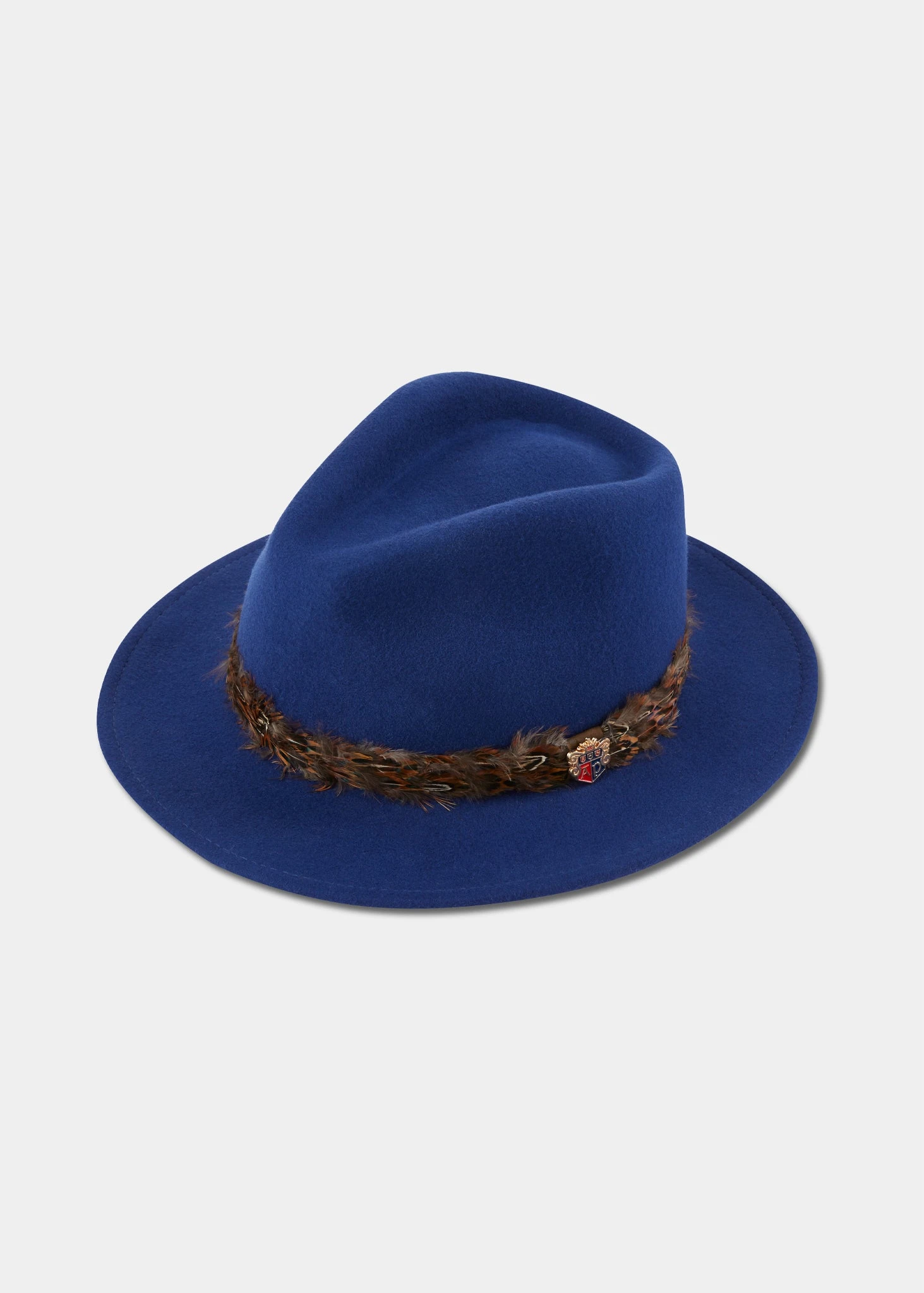Richmond Ladies Fedora In Blue 1 Richmond Ladies Fedora In Blue