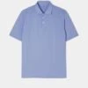 Rockbourne Performance Polo In Light Blue - Sports Fit -Elegant Wear World rockbourne short sleeve polo light blue