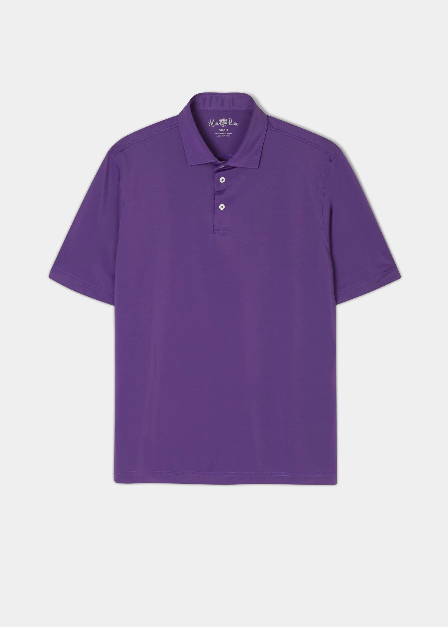 Rockbourne Performance Polo In Plum - Sports Fit 1 Rockbourne Performance Polo In Plum - Sports Fit