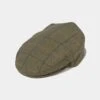 Rutland Men's Tweed Flat Cap In Dark Moss -Elegant Wear World rutland mens tweed flat cap dark moss