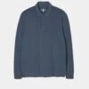 Storwood Long Sleeve Polo Shirt In Navy 6 Storwood Long Sleeve Polo Shirt In Navy -Elegant Wear World storwood long sleeve faded dye jersey navy