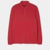 Storwood Long Sleeve Polo Shirt In Rosso 2 Storwood Long Sleeve Polo Shirt In Rosso -Elegant Wear World storwood mens faded dye polo shirt rosso