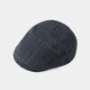 Surrey Men's Tweed Flat Cap In Green Check -Elegant Wear World surrey mens tweed shooting cap green check